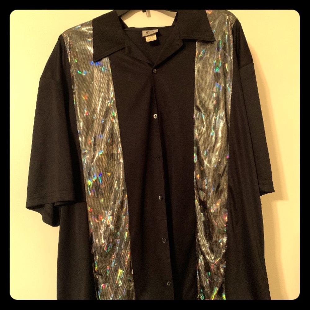 Mens sequin shirt